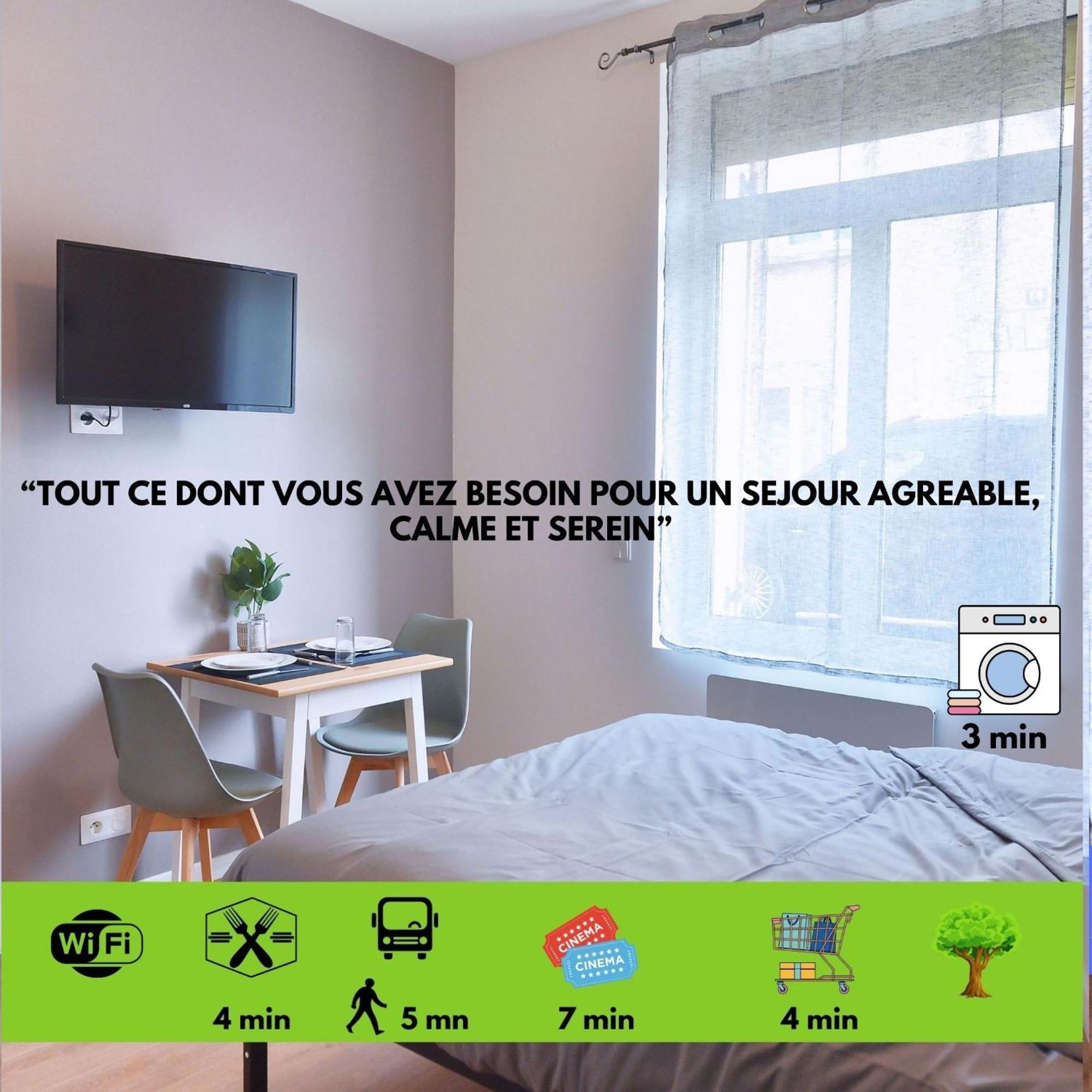 Zenkaserenity- 5Min Centre A29-26, Ferme Moderne Saint-Quentin  Exteriör bild