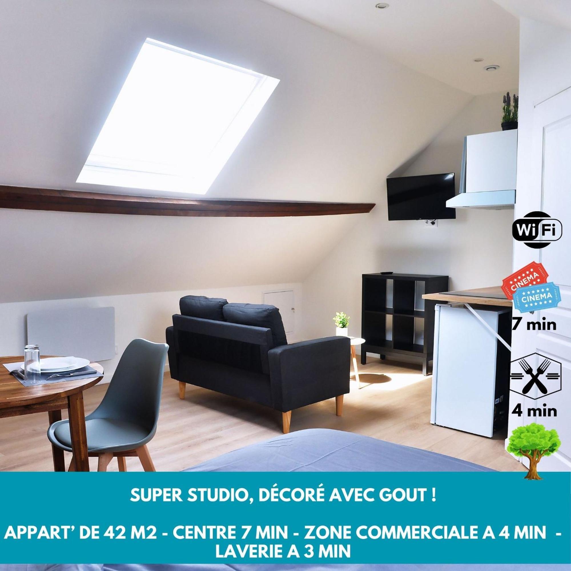 Zenkaserenity- 5Min Centre A29-26, Ferme Moderne Saint-Quentin  Exteriör bild
